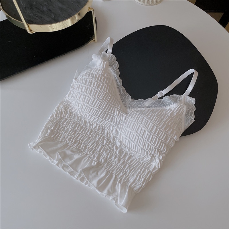 Áo lót ren hoa có mút nâng ngực quyến rũ cho nữ