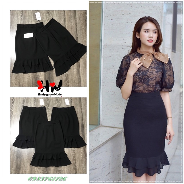 VÁY BÚT CHÌ CHÂN BÈO ĐUÔI CÁ [FREE SHIP - VIDEO - ẢNH THẬT] | BigBuy360 - bigbuy360.vn