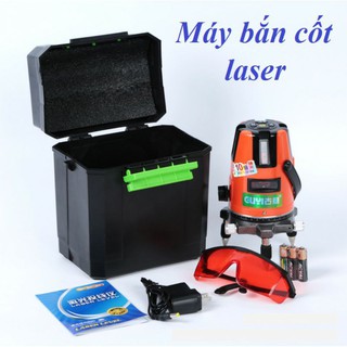 Máy bắn cốt laser 5 tia đỏ tặng kèm chân