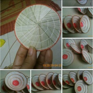 Nón 4 vòng trang trí đội búp bê giá 5k/1 cái