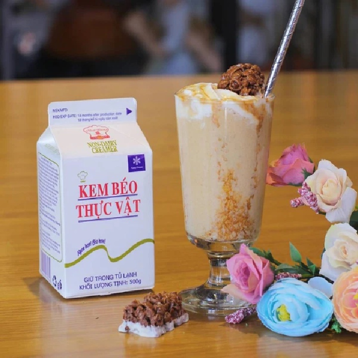 [Có sẵn] Kem Béo Thực Vật Nhất Hương hộp 500g giá tốt, chất lượng tại Beemart