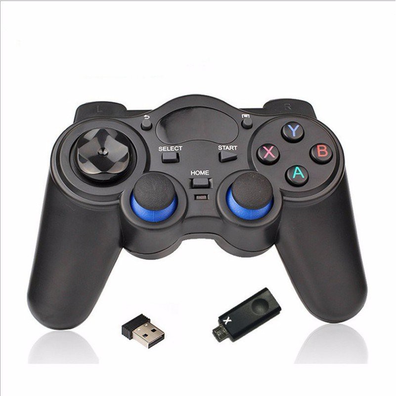 Tay game không dây Smart Gamepad Type C, USB 850M 2.4Ghz PC/PS3/Xbox360/Android TV/smartphone - Home and Garden