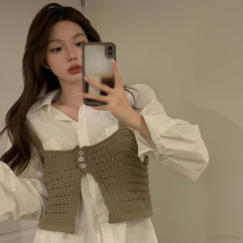 Áo Croptop Sát Nách Phong Cách Hàn Quốc Thời Trang Cho Nữ