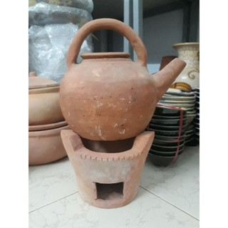 Ấm đất nung mộc truyền thống