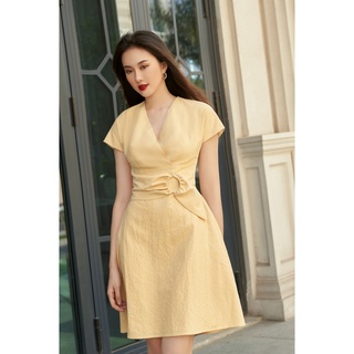 OLV - Đầm Mango V Neck Dress