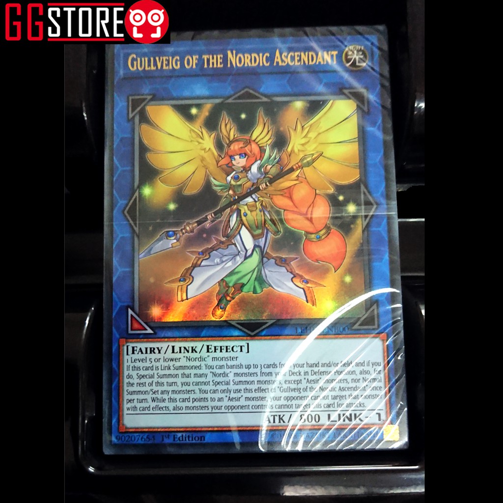 Bộ Bài Yugioh Chính Hãng Legendary Decks Hero : Những Vị Thần Bắc Âu