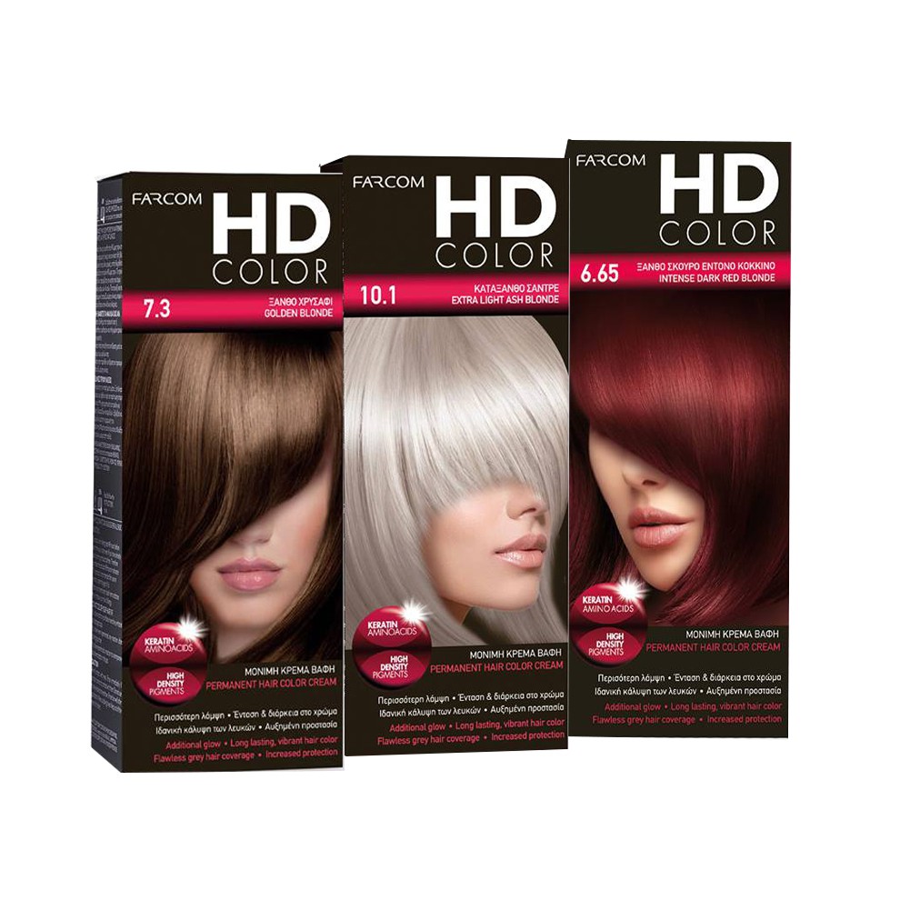 Màu nhuộm siêu đẹp từ Hy Lạp Farcom HD Color 140ml