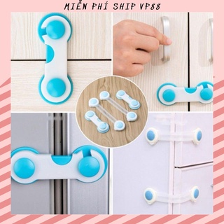 ⚡rẻ vô địch⚡ đai khóa gài tủ lạnh, chốt an toàn tủ lạnh, ngăn kéo, tủ đồ 88254 home store 88