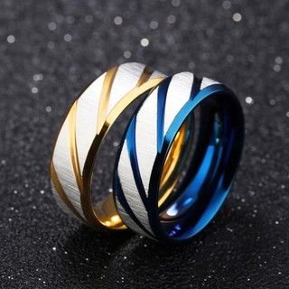Nhẫn cưới thép titanium cho nam