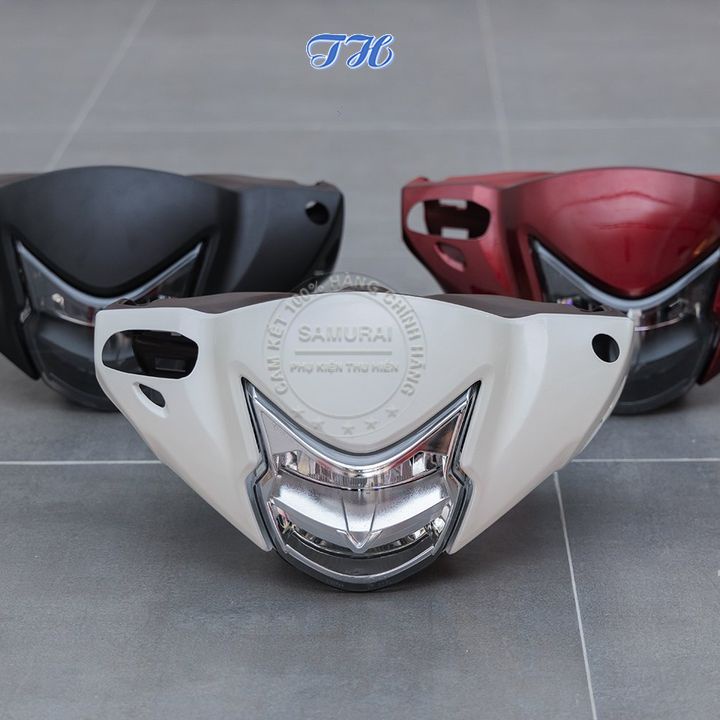 Bộ Đầu Đèn Vision 2014-2019 ZHIPAT Gồm Đèn Vision 2 Tầng Bợ Cổ Và Ốp Đầu Xe Kiểu Dáng Vision 2022