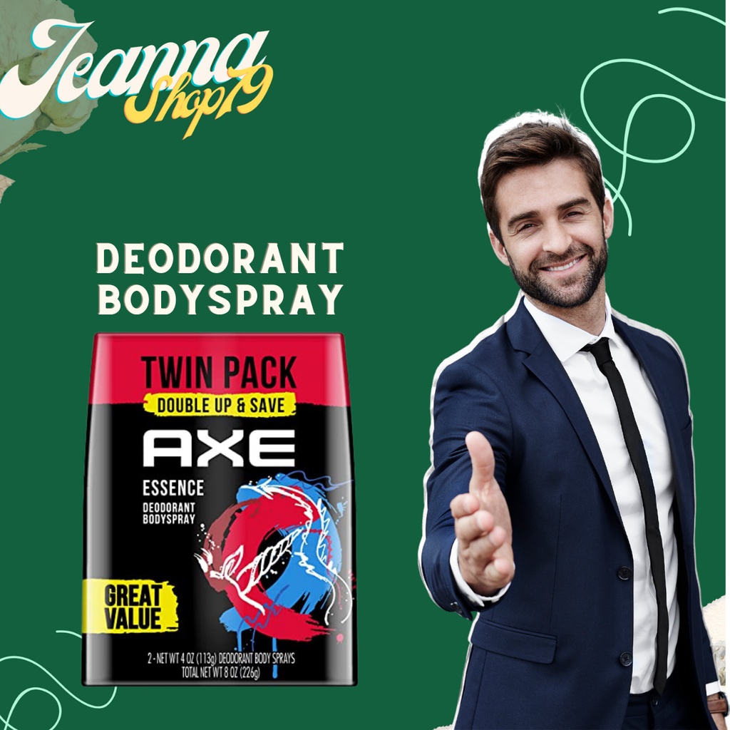 COMBO 2 chai Xịt khử mùi toàn thân NAM AXE