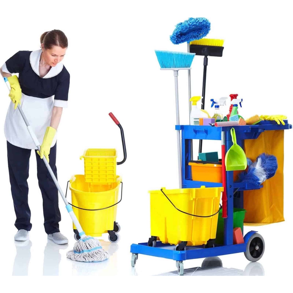 Cây Lau Nhà Sàn Ướt, Cây Lau Công Nghiệp Dạng Kẹp