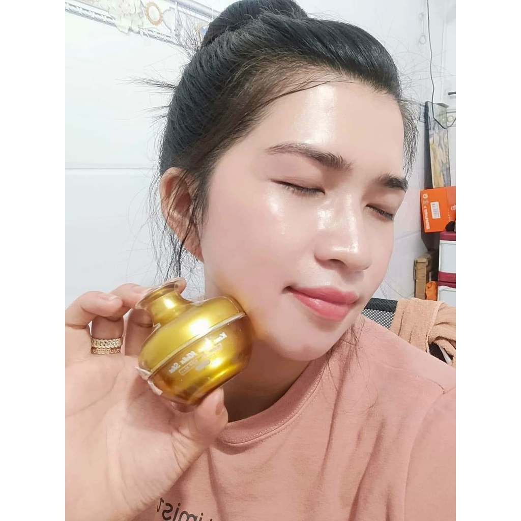 Kem dưỡng ẩm - Kem face nhân sâm dưỡng trắng da giảm nám tàn nhang Ncollagen 25g