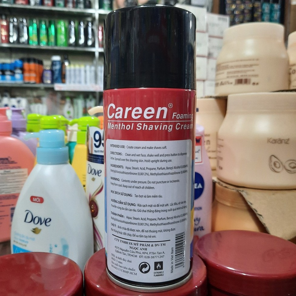 Kem Cạo Râu Careen 333g