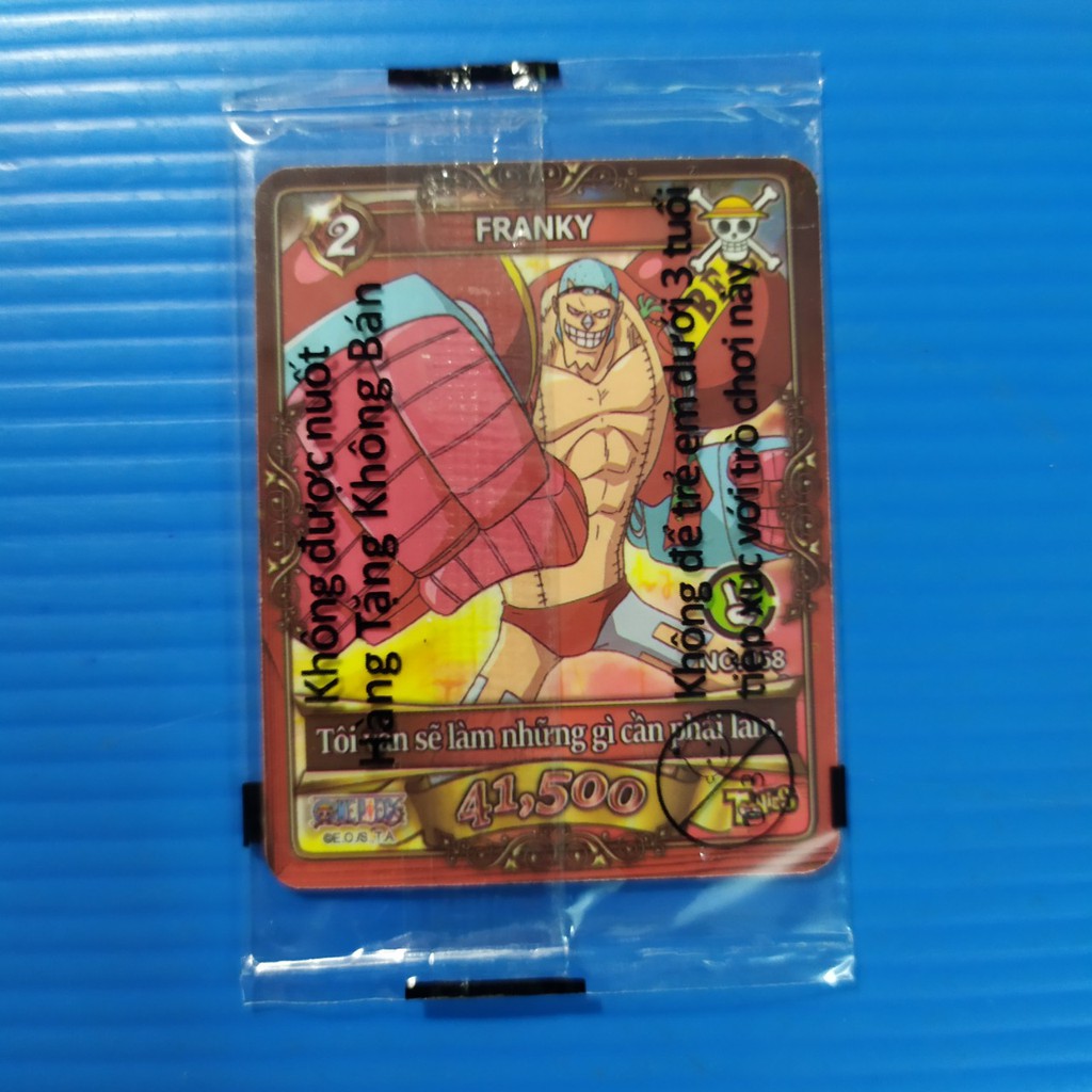 [Một thẻ] Thẻ Toonies One Piece ma trận liên hợp nguyên seal băng mũ rơm