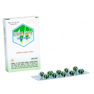 Viên Xông Tinh Dầu EUCA OPC (Hộp 2 vỉ x 10 viên)