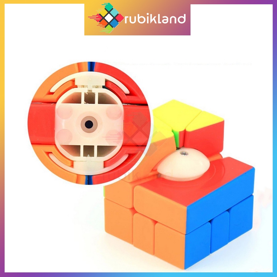 Rubik Square-1 Cube Stickerless MoYu MeiLong MFJS Rubic SQ1 Biến Thể Đồ Chơi Trí Tuệ Trẻ Em