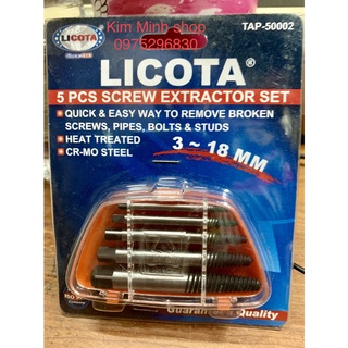 BỘ MỞ ỐC GÃY  LICOTA 3-18MM