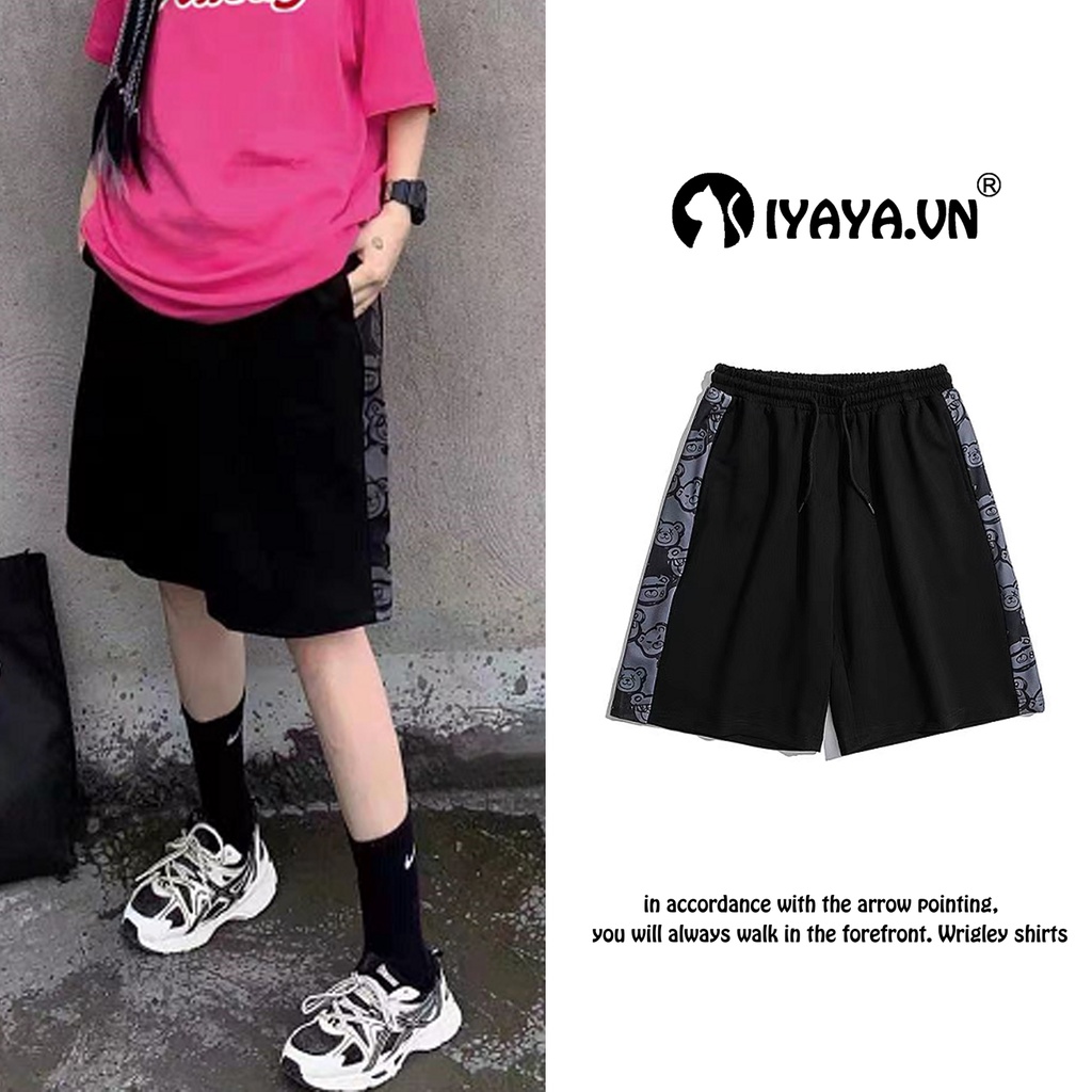 Quần Short Thể Thao Ống Rộng Phong Cách Hàn Quốc Thời Trang Mùa Hè Hàng Mới Dành Cho Bạn Nữ