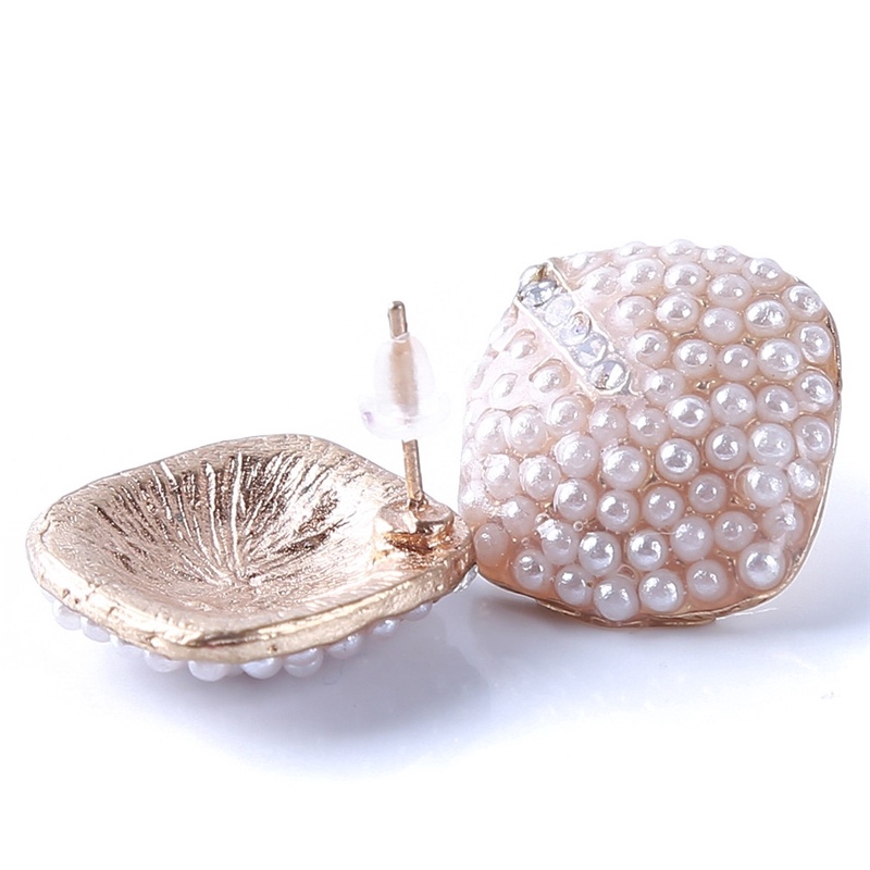 Bông tai đính đá/ngọc trai giả thời trang vintage