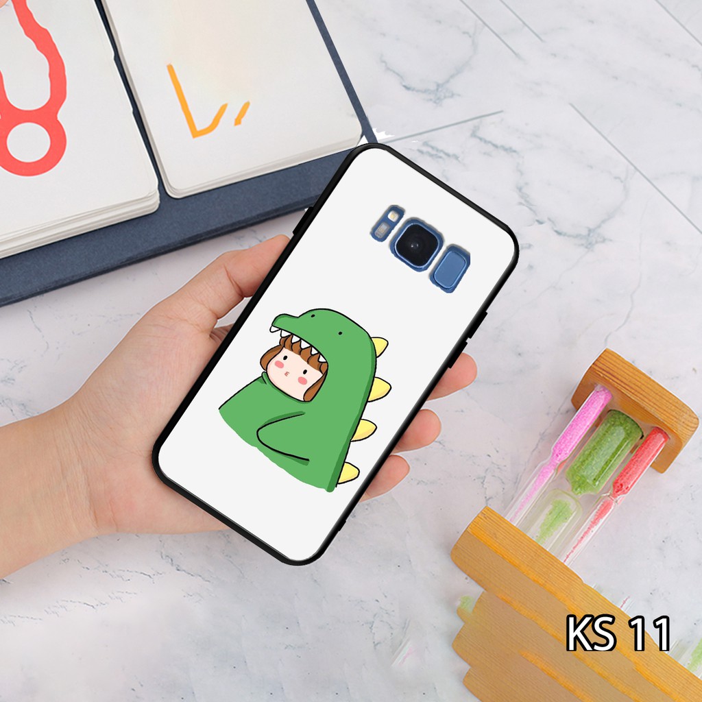 Ốp lưng Samsung S8/S8 Plus/S9/S9 Plus in hình DINO KUTE  siêu xinh, đẹp, bền, giá rẻ _KINGSTORE.HN_ ốp SS S8/S8P/S9/S9P