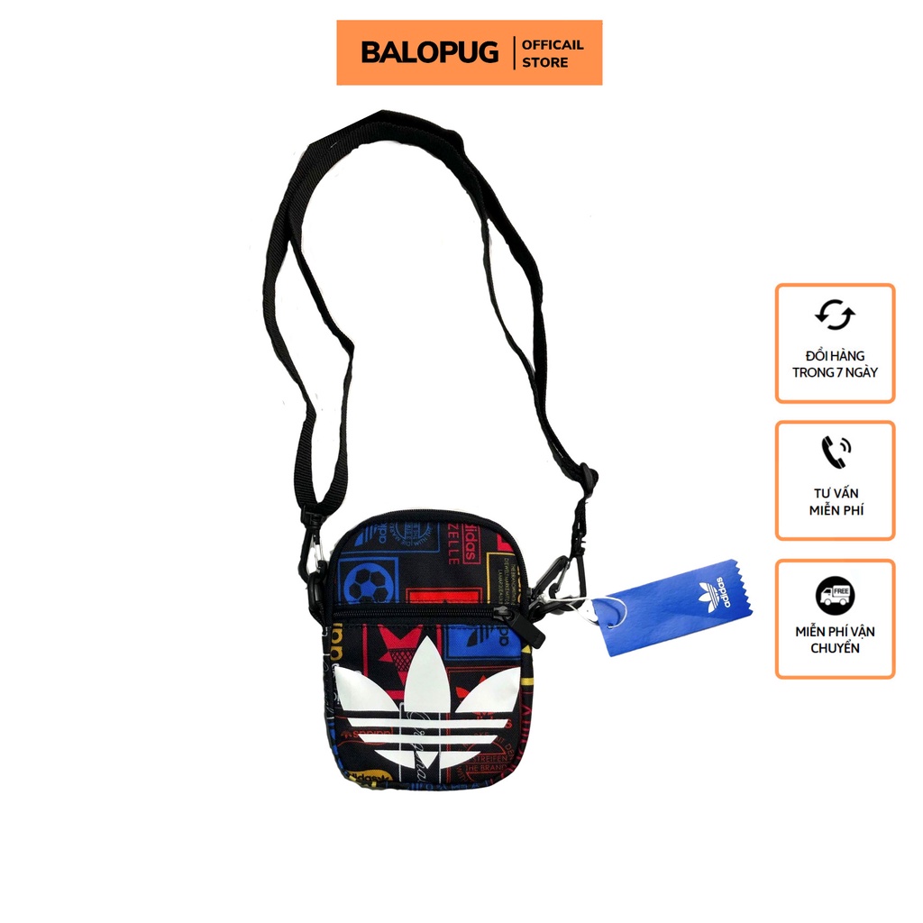 Túi Đeo Chéo Adidas Mini Grafic Festival Bag Mini Trefoil - Full tem tag [ HOT TREND ]