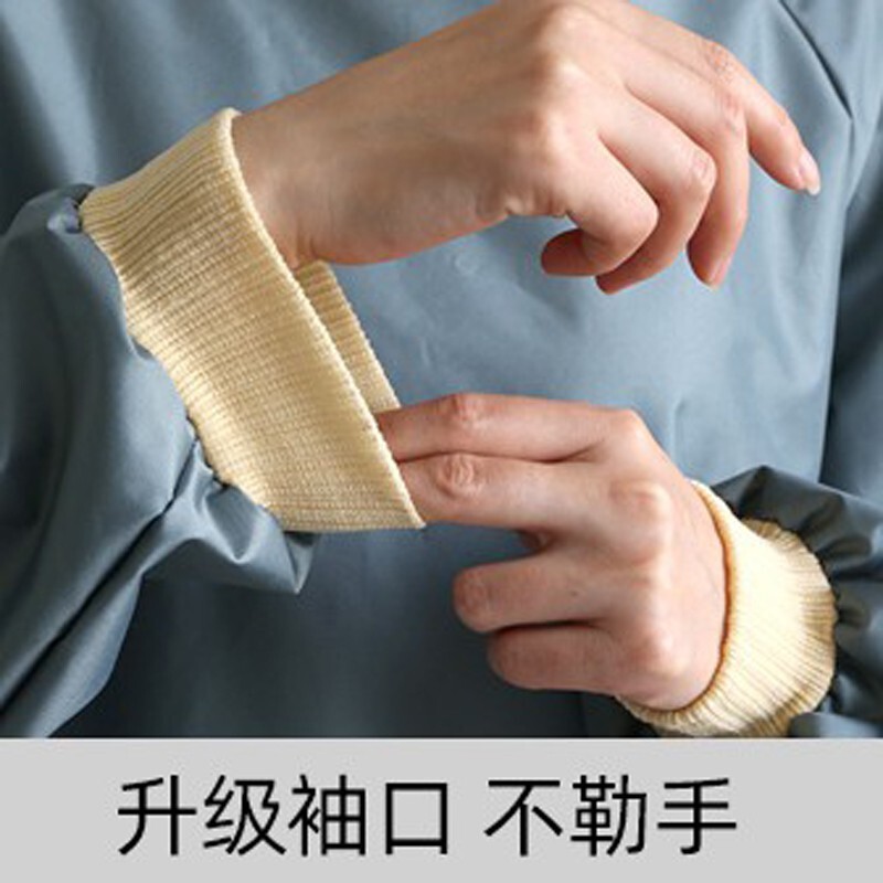 Tạp dề áo dài tay chấm thấm nước hoạt tiết hoạt hình cho nữ ( giao họa tiết ngẫu nhiên )