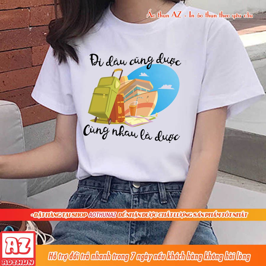 Áo thun Team Building đi du lịch biển - Áo nhóm đẹp M2636