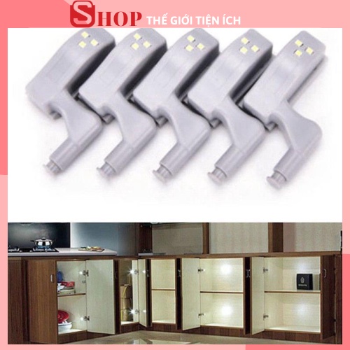 &lt;KÈM PIN&gt;Đèn LED gắn bản lề tủ quần áo tiện dụng cao cấp 88152 THẾ GIỚI TIỆN ÍCH