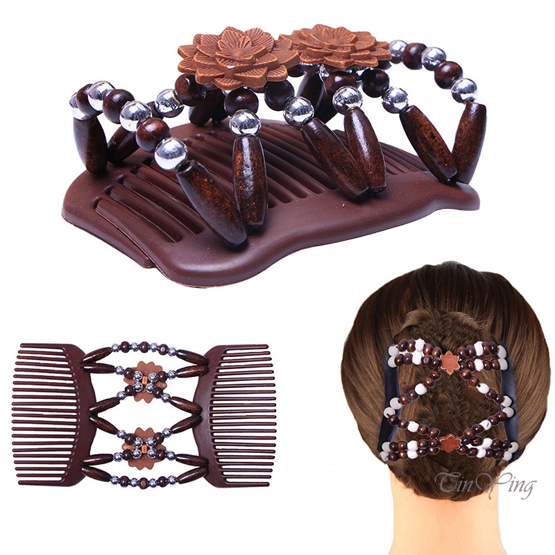 GETNOIVAS Kẹp Tóc Hình Hoa Hướng Dương Làm Tóc Hai Mặt Dày Dặn Tiện Dụng Cho Nữ