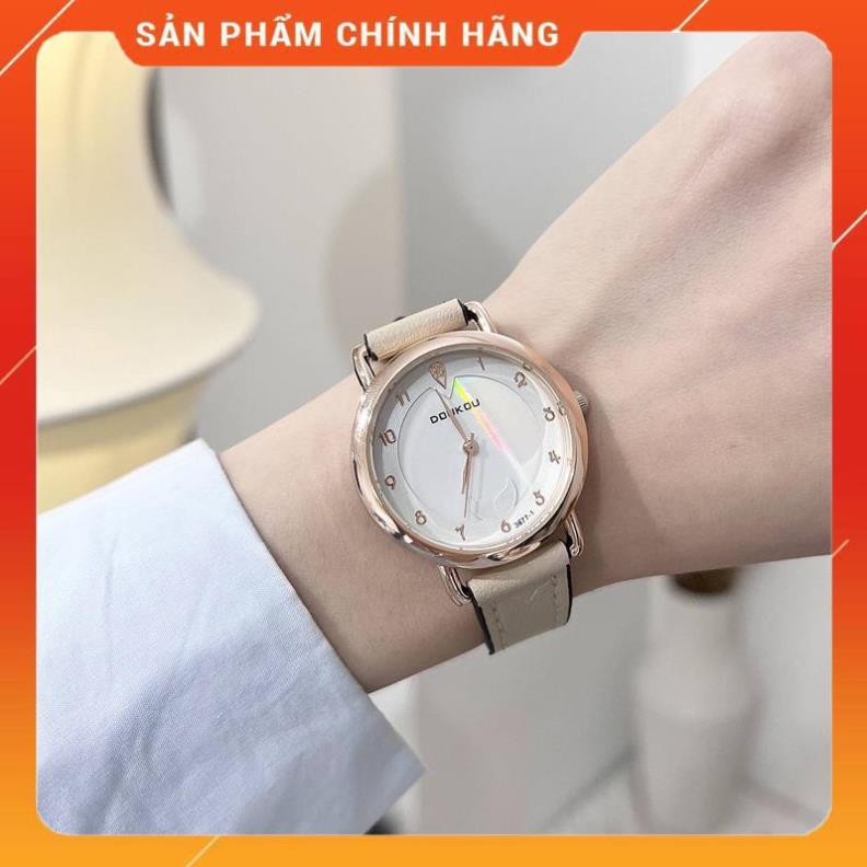 [Hàng Chính Hãng] Đồng hồ nữ Doukou dây da thời trang mềm mại ôm tay [Uy tín về chất lượng] | BigBuy360 - bigbuy360.vn