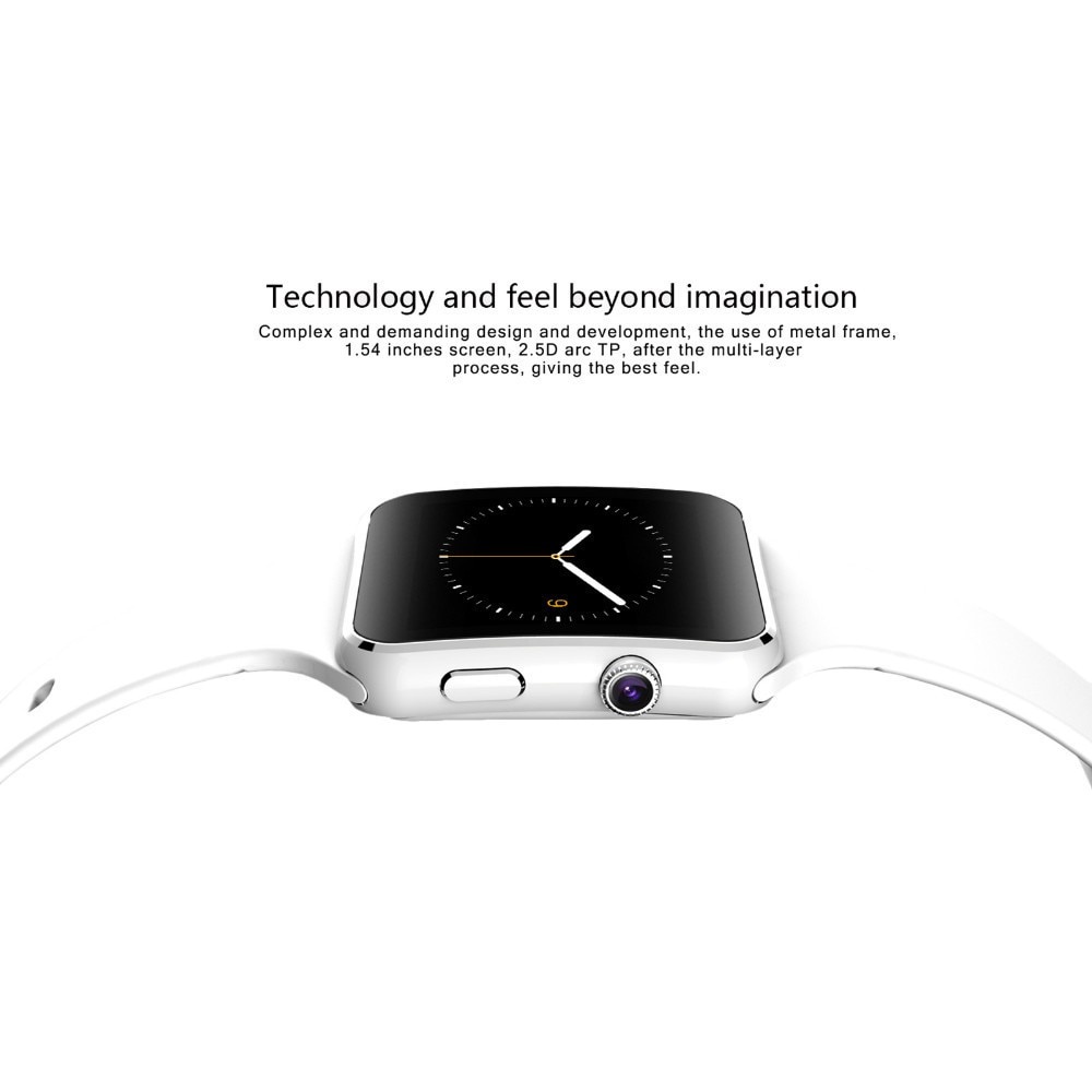 Đồng Hồ Thông Minh X6 Kết Nối Bluetooth / Internet / Điện Thoại / camera