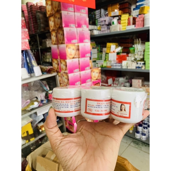 Kem tigon trắng da