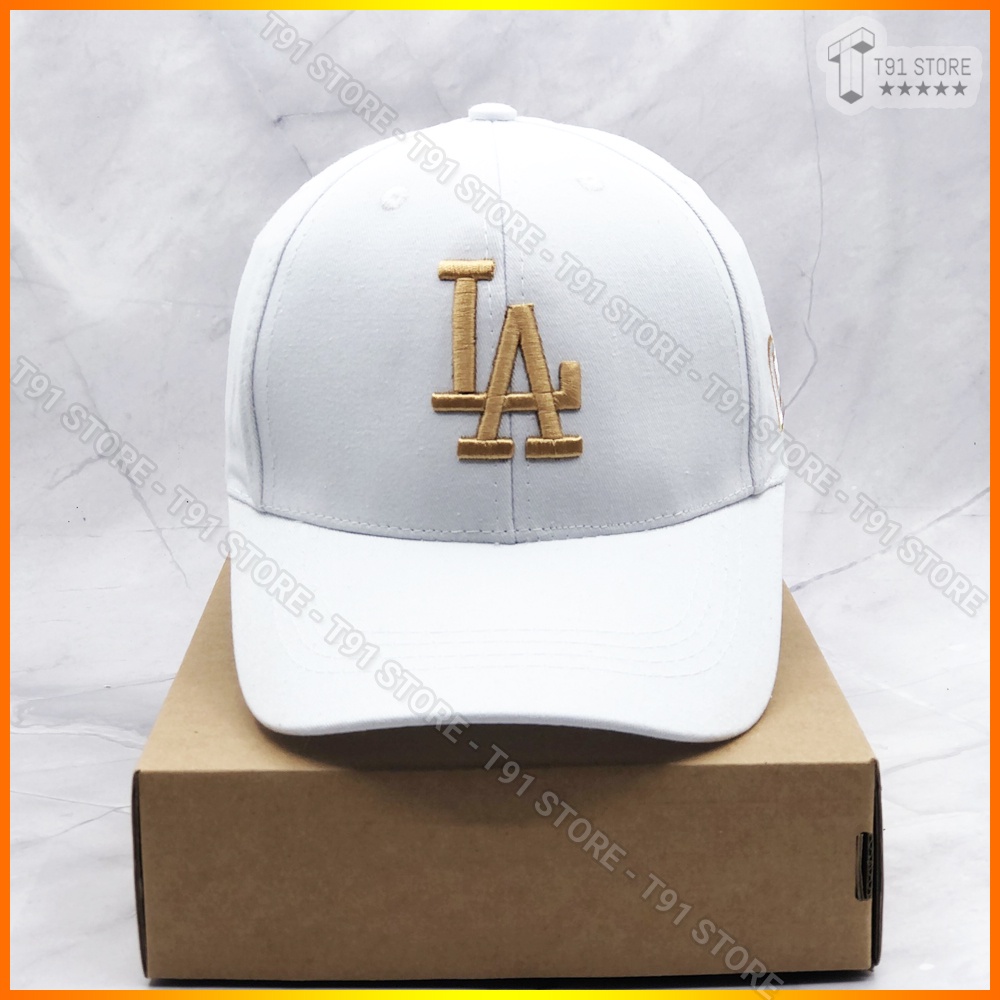 Mũ lưỡi trai thêu logo NY,LA 3D sắc nét - Nón VNXK chất liệu kaki thiết kế đẹp, phom dáng chuẩn dành cho cả nam và nữ