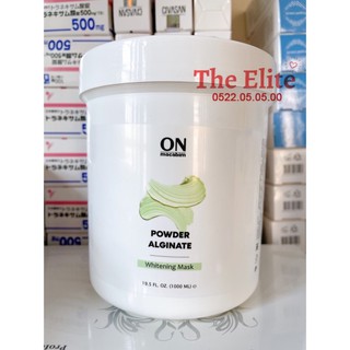 Full hộp Mặt Nạ Dẻo Kích Trắng ONMACABIM POWER ALGINATE WHITENING MASK 500g 1000ml