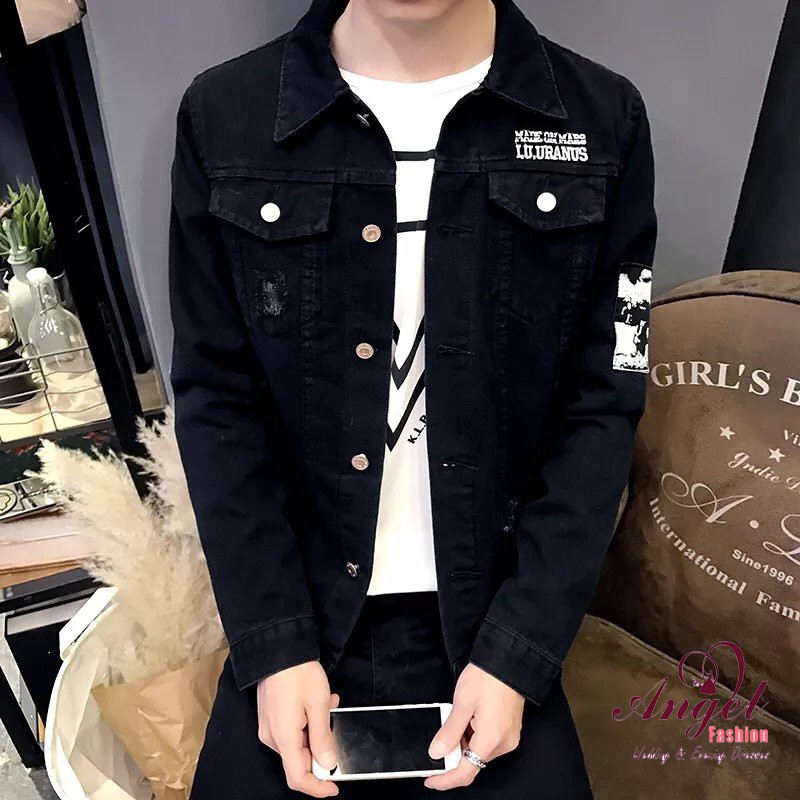 [Freeship] Áo khoác jean nam thời trang NOBLE sành điệu NB - 05 (ảnh thật)