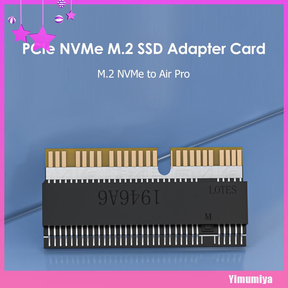 Bộ Chuyển Đổi M.2 Nvme Pcie Ssd Sang Laptop Cho Apple Macbook Air Pro Pci-E X4 2280