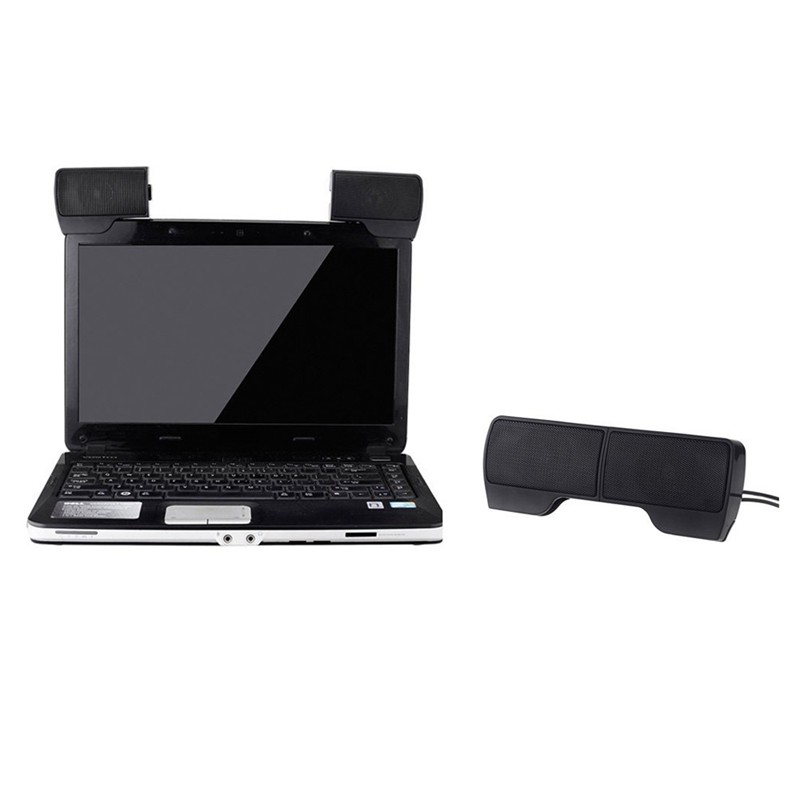 Loa Mini Có Kẹp Tiện Lợi Cho Notebook Laptop Pc Mp3 Điện Thoại