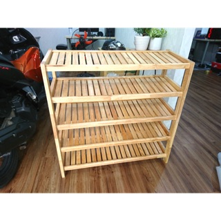 Kẹ dép gỗ cao su 5 tầng 80cm- miễn phí giao hàng