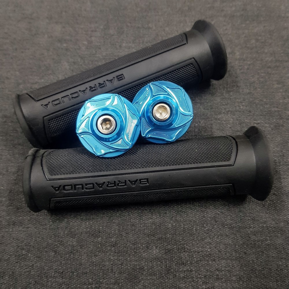 [XẢ KHO] COMBO Gù NHÔM xe máy PHI TIÊU cùng bao tay BARACUDA màu đen siêu êm mềm mại phượt xuyên việt