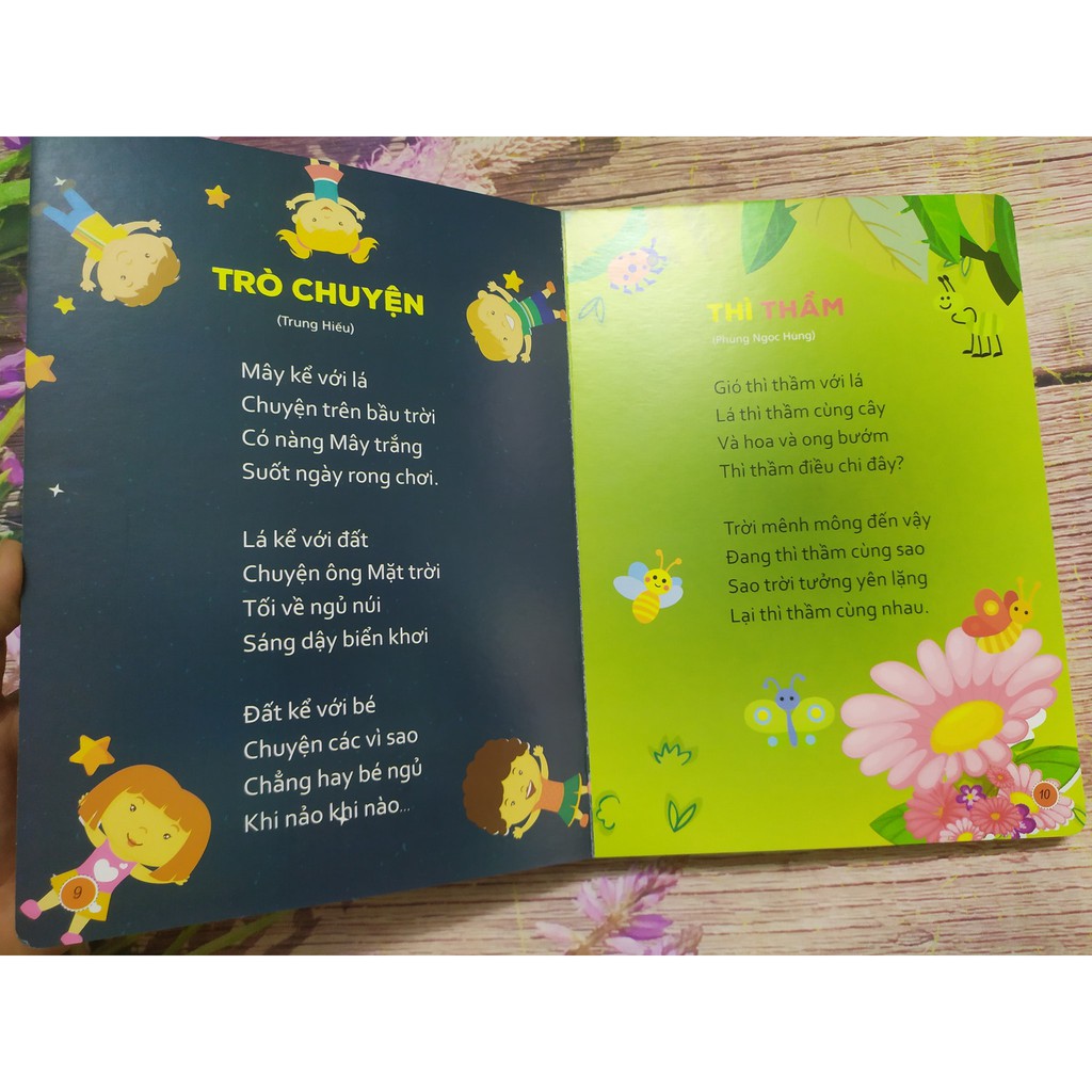 Sách Truyện cho bé tập đọc và thơ cho bé tập nói (lẻ tùy chọn)