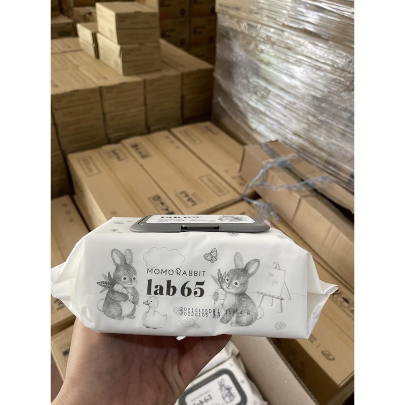 Khăn ướt Momo Rabit gói 72 tờ