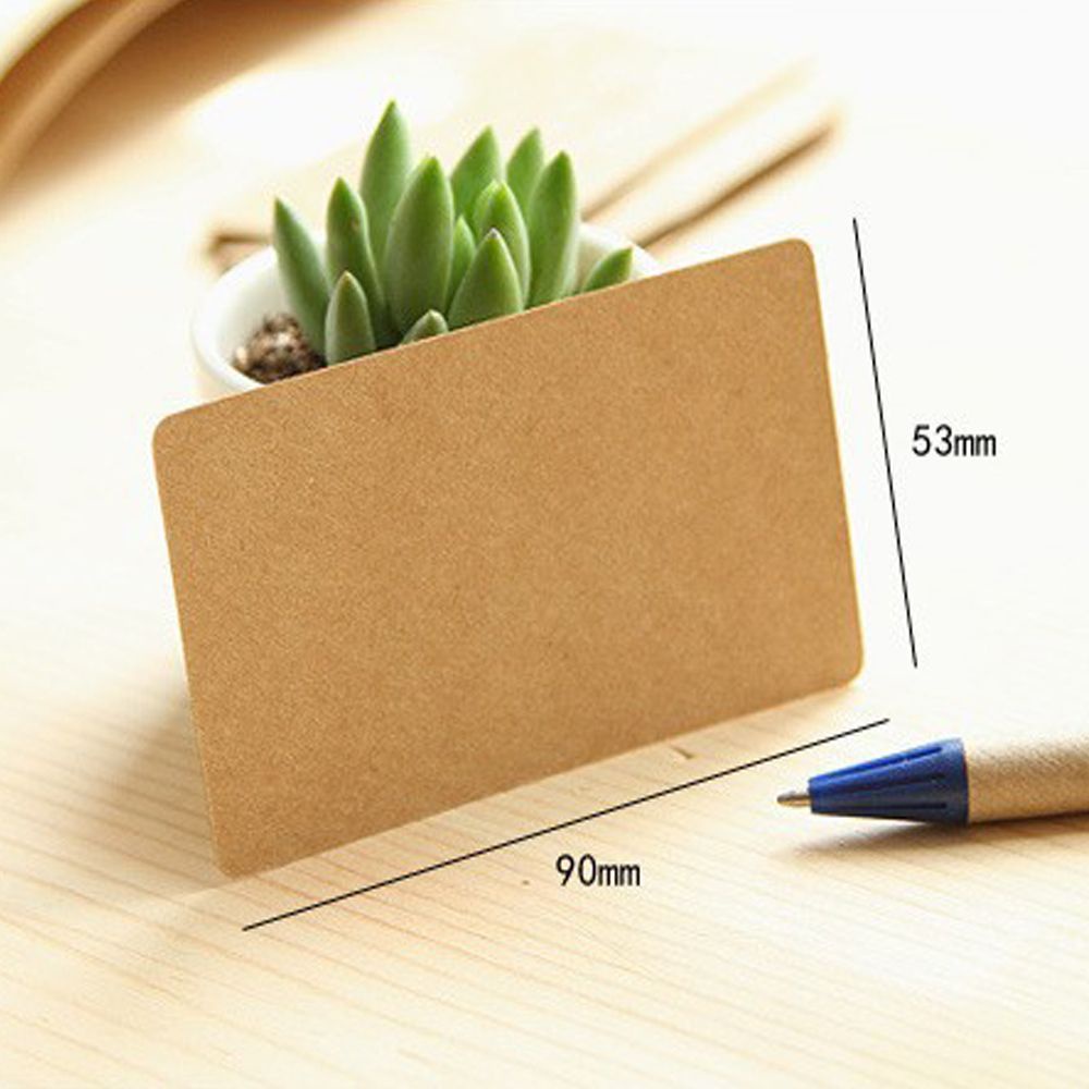 Set 100 Thẻ Ghi Chú / Giấy Ghi Chú / Đánh Dấu Nhiều Màu Thời Trang Diy