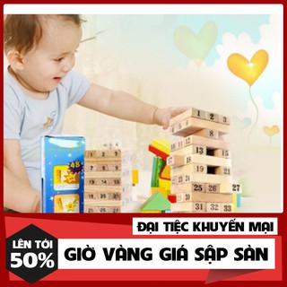 KBBHN-Trò chơi rút gỗ 54 thanh + Tặng dụng cụ lấy ráy tai có đèn