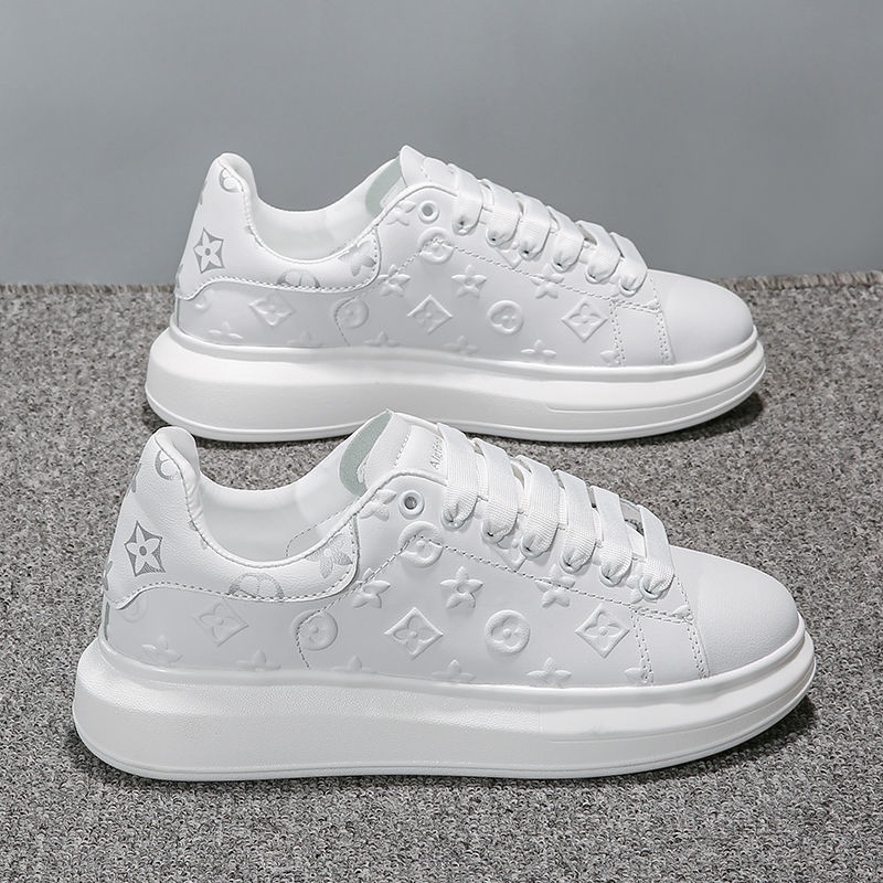 Giày Thể Thao Đế Dày 4cm Phong Cách Hàn Quốc Cho Nam Nữ