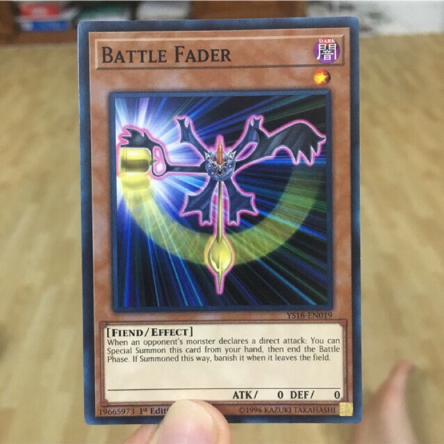 Thẻ bài yugioh “Battle Fader”