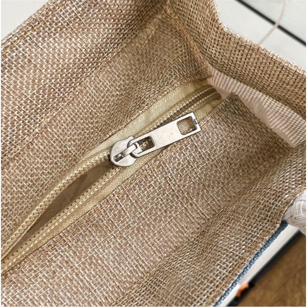 Túi xách Túi Tote basic thời trang Nữ vải canvas siêu xinh siêu đẹp Hình Chú Gấu Bò Sữa có khóa kéo