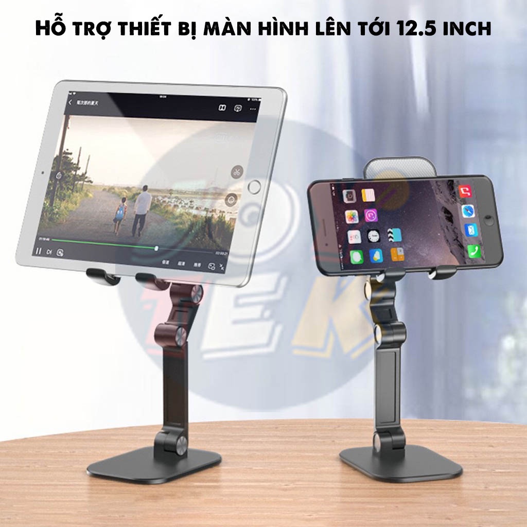 Giá Đỡ Điện Thoại Giá Đỡ Ipad Máy Tính Bảng Cao Cấp Để Bàn Gấp Gọn Dùng Livestream Học Online CYX - có thể thay đổi góc