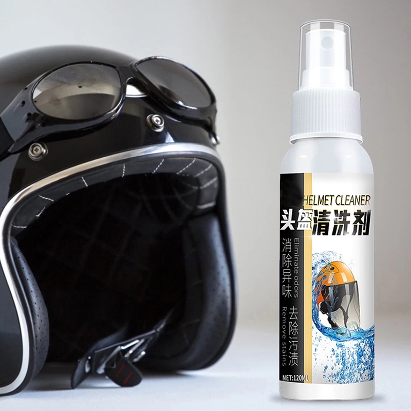 Chất bọt khử mùi mũ bảo hiểm xe máy SEAMETAL hỗ trợ làm sạch khô khử nhiễm lớp lót bên trong 120ML