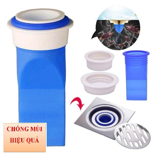 Bộ Nắp Ga Thoát Sàn Ngăn Mùi Hôi Cống Cao Cấp  Model 2021 - Phễu thoát sàn chống hôi, Chặn côn trùng lỗ thoát nước